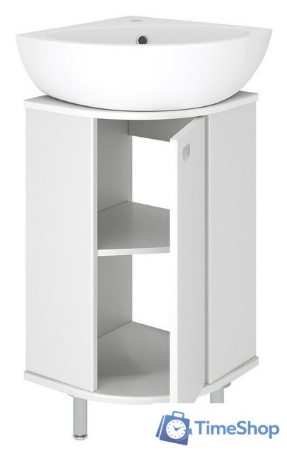  Runo Тумба под умывальник Браво 40 угловая (напольная) - Изображение №2 — Интернет-магазин Time-Shop