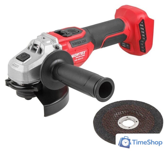 Угловая шлифмашина Wortex CAG 1812-2 E 1334916 (без АКБ) - Изображение №1 — Интернет-магазин Time-Shop