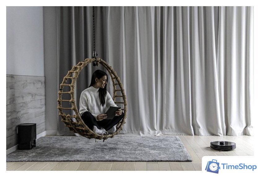 Робот-пылесос Puron PR12 Pro (черный) - Изображение №5 — Интернет-магазин Time-Shop