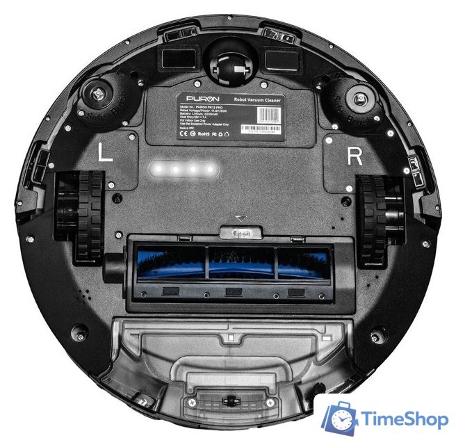 Робот-пылесос Puron PR12 Pro (черный) - Изображение №2 — Интернет-магазин Time-Shop