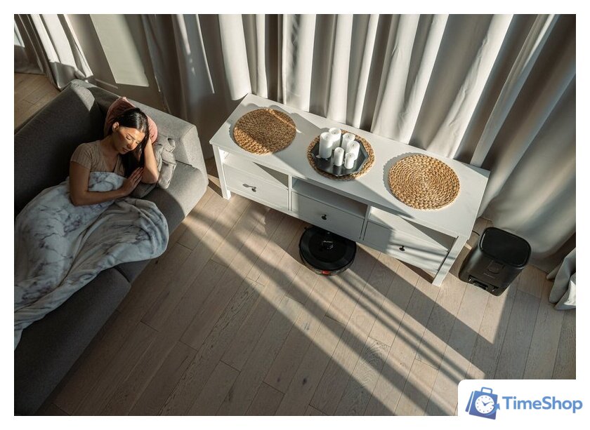 Робот-пылесос Puron PR12 Pro (черный) - Изображение №6 — Интернет-магазин Time-Shop