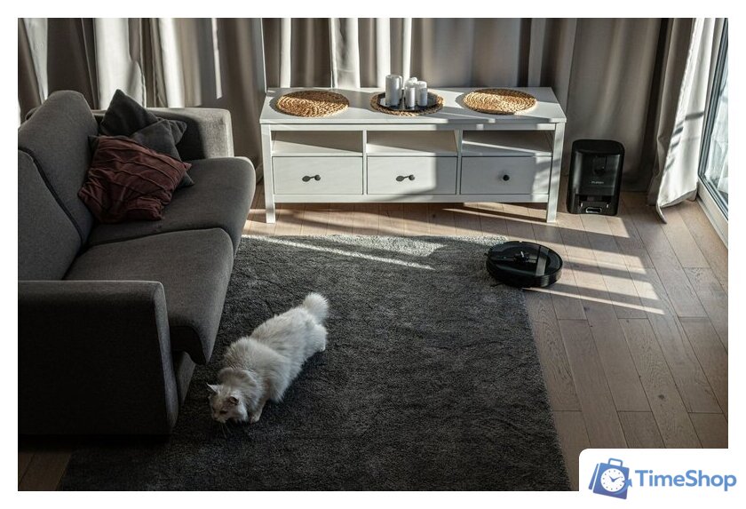 Робот-пылесос Puron PR12 Pro (черный) - Изображение №7 — Интернет-магазин Time-Shop