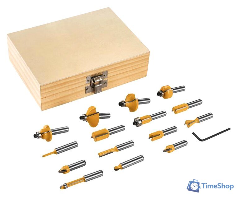 Набор фрез Deko DH16 (16 предметов) - Изображение №2 — Интернет-магазин Time-Shop