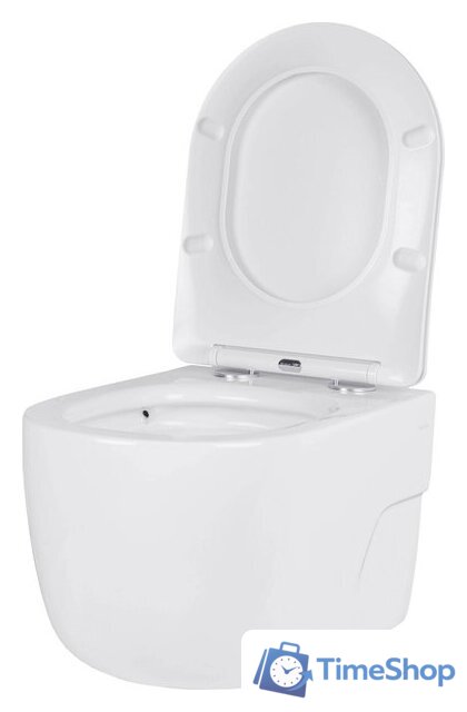 Унитаз подвесной Roxen Porto 530155-01 Rimless Soft Close - Изображение №7 — Интернет-магазин Time-Shop