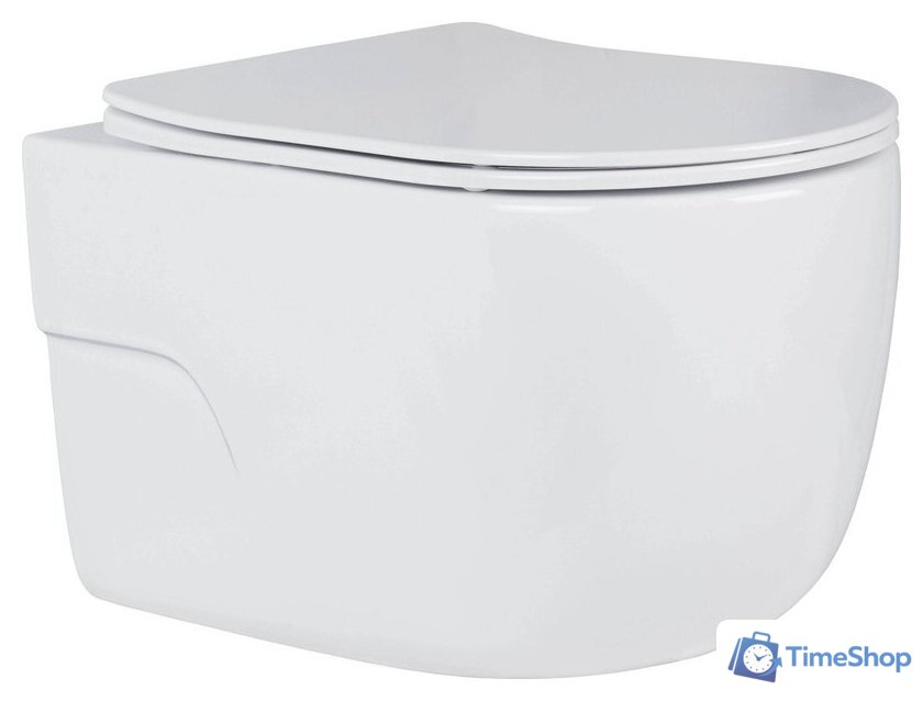 Унитаз подвесной Roxen Porto 530155-01 Rimless Soft Close - Изображение №5 — Интернет-магазин Time-Shop