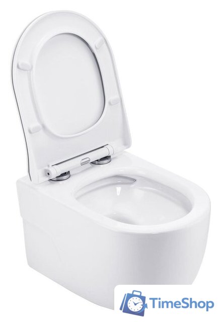 Унитаз подвесной Roxen Porto 530155-01 Rimless Soft Close - Изображение №9 — Интернет-магазин Time-Shop