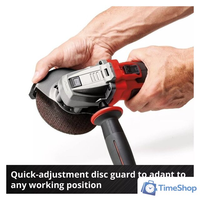 Угловая шлифмашина Einhell TE-AG 18/125-2 Li-Solo 4431168 (без АКБ) - Изображение №9 — Интернет-магазин Time-Shop