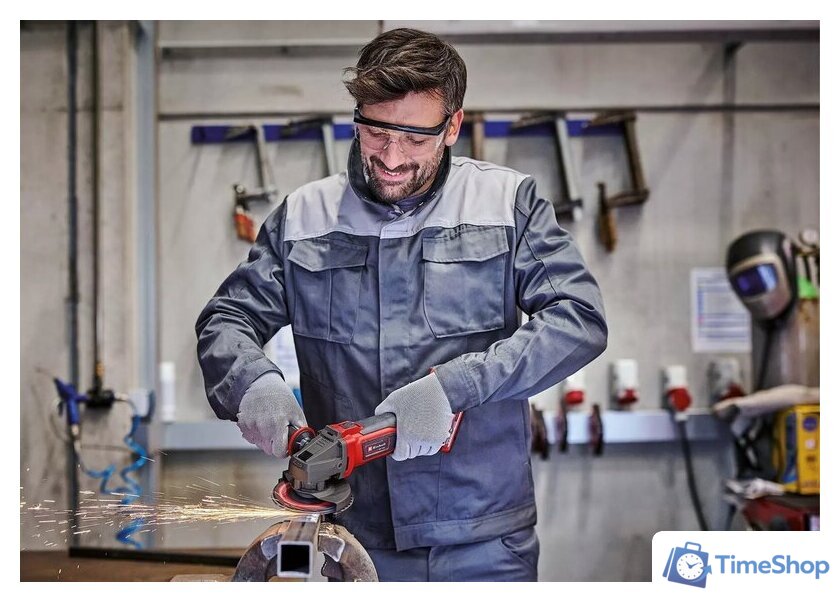 Угловая шлифмашина Einhell TE-AG 18/125-2 Li-Solo 4431168 (без АКБ) - Изображение №5 — Интернет-магазин Time-Shop