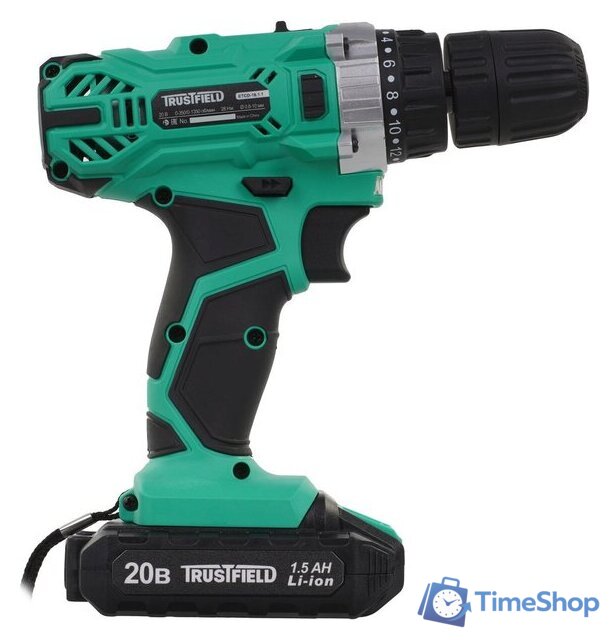 Дрель-шуруповерт Trustfield ETCD-18.1.1 (с 1-им АКБ) - Изображение №2 — Интернет-магазин Time-Shop