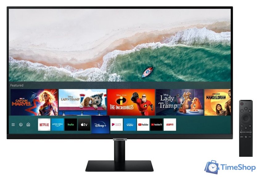 Smart монитор Samsung Smart M7 LS32AM700UUXEN - Изображение №1 — Интернет-магазин Time-Shop