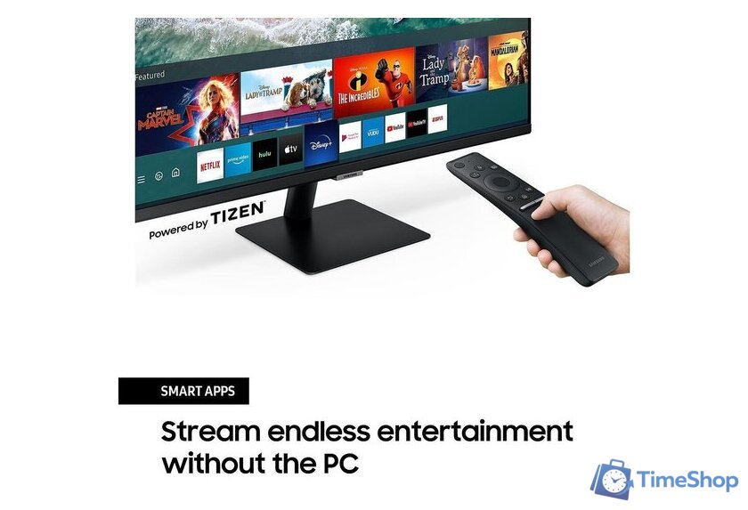 Smart монитор Samsung Smart M7 LS32AM700UUXEN - Изображение №5 — Интернет-магазин Time-Shop