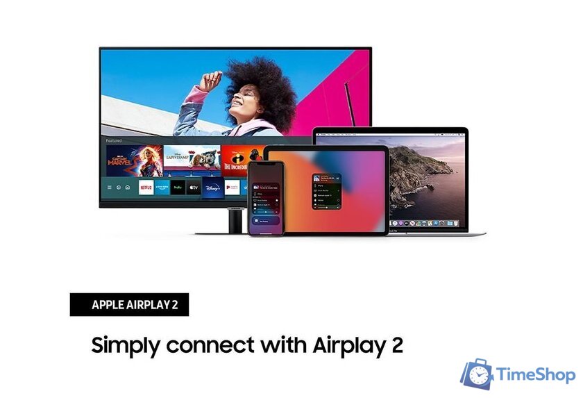 Smart монитор Samsung Smart M7 LS32AM700UUXEN - Изображение №9 — Интернет-магазин Time-Shop