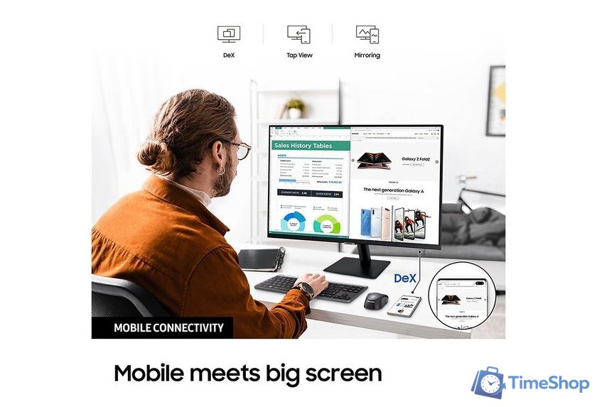 Smart монитор Samsung Smart M7 LS32AM700UUXEN - Изображение №7 — Интернет-магазин Time-Shop