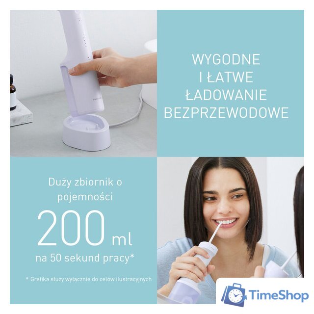 Ирригатор  Panasonic EW-DJ26-A303 - Изображение №14 — Интернет-магазин Time-Shop