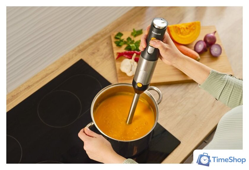 Погружной блендер Sencor SHB 6302BK - Изображение №12 — Интернет-магазин Time-Shop