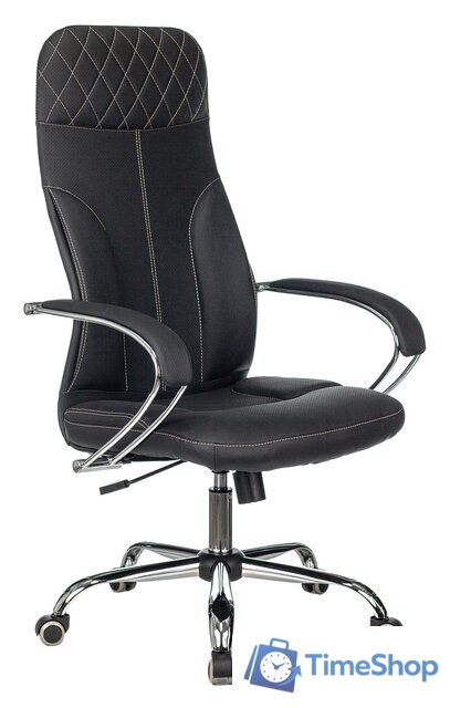 Офисное кресло Бюрократ CH-608SL/ECO (черный) - Изображение №1 — Интернет-магазин Time-Shop