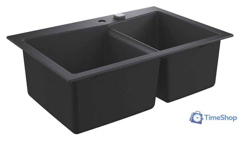 Кухонная мойка Grohe K700 90-C 83.8/55.9 2.0 31657AP0 (черный гранит) - Изображение №1 — Интернет-магазин Time-Shop