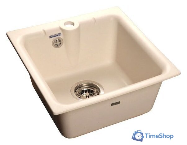 Кухонная мойка GranFest GF-P420 (белый) - Изображение №1 — Интернет-магазин Time-Shop