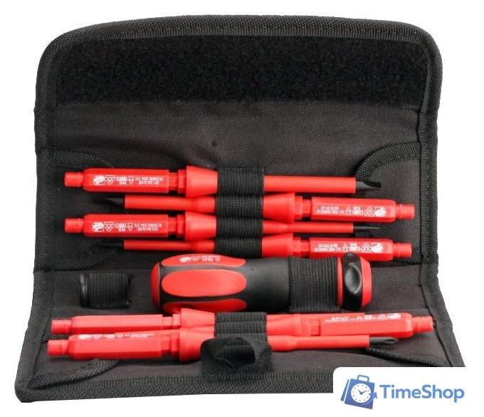 Набор отверток КВТ НИО-1107 (9 предметов) - Изображение №1 — Интернет-магазин Time-Shop