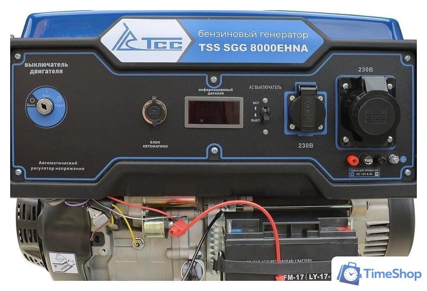 Бензиновый генератор ТСС SGG 8000EHNA - Изображение №3 — Интернет-магазин Time-Shop