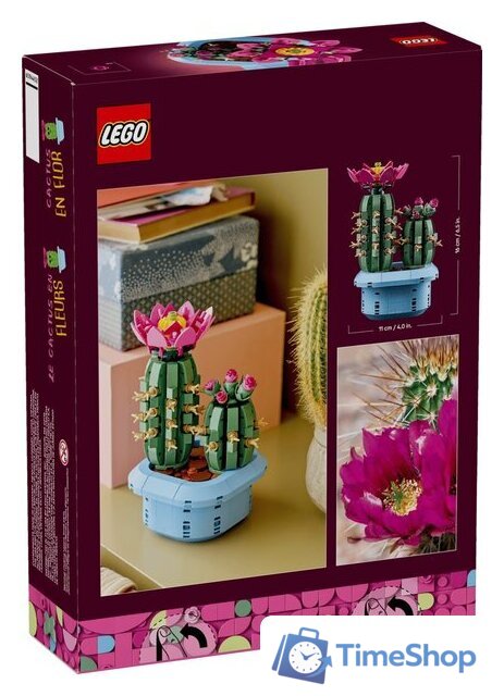Конструктор LEGO The Botanical Collection 11509 Цветущий кактус в горшке - Изображение №10 — Интернет-магазин Time-Shop