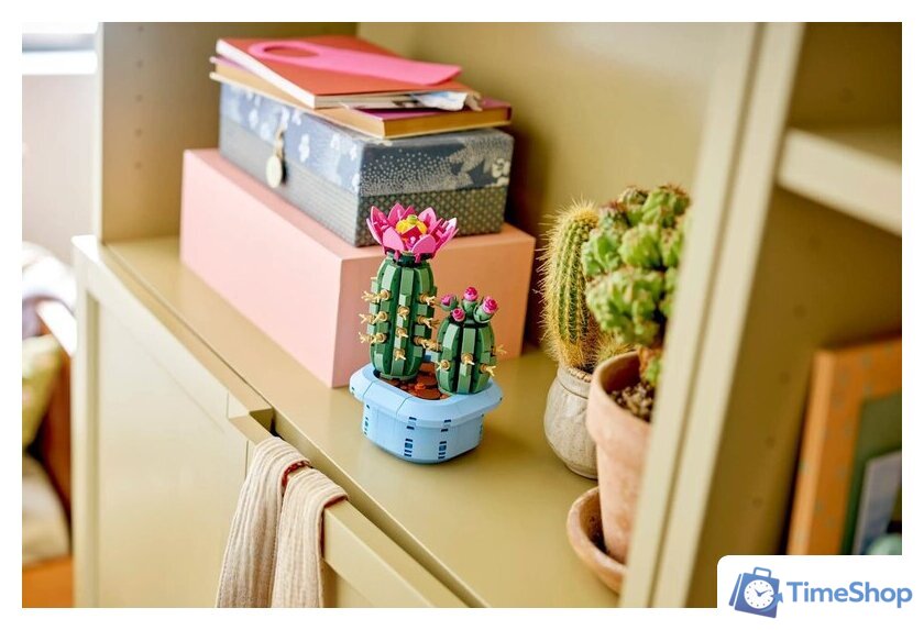 Конструктор LEGO The Botanical Collection 11509 Цветущий кактус в горшке - Изображение №5 — Интернет-магазин Time-Shop