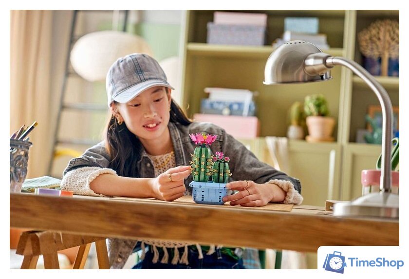 Конструктор LEGO The Botanical Collection 11509 Цветущий кактус в горшке - Изображение №6 — Интернет-магазин Time-Shop