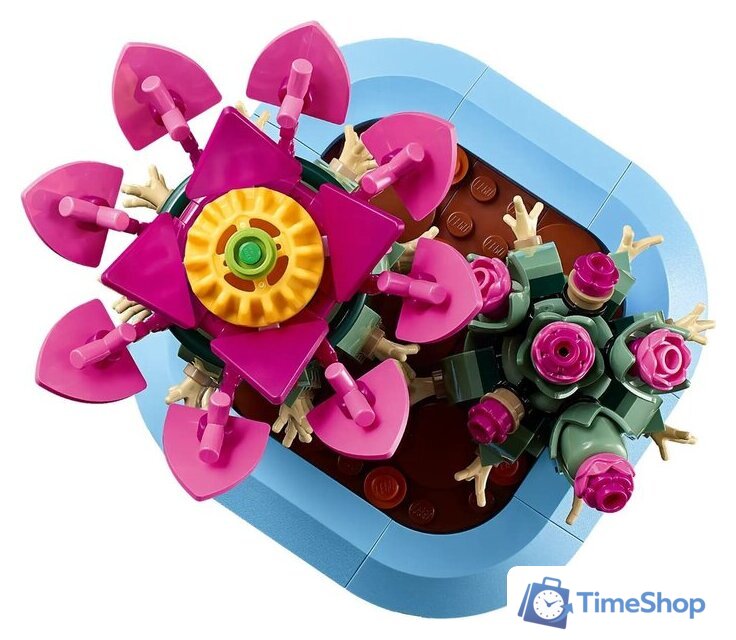 Конструктор LEGO The Botanical Collection 11509 Цветущий кактус в горшке - Изображение №4 — Интернет-магазин Time-Shop