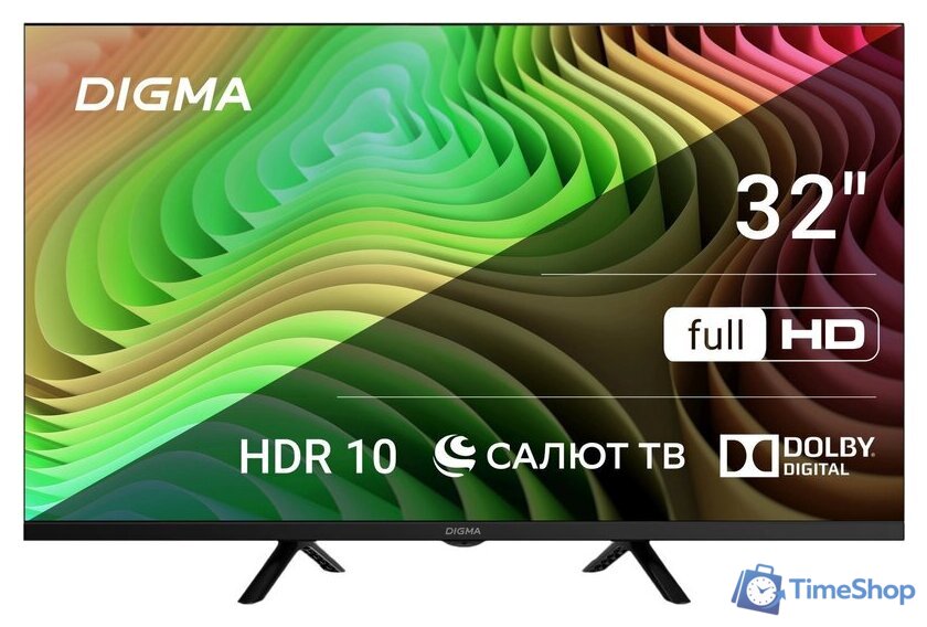 Телевизор Digma DM-LED32SBB36 - Изображение №1 — Интернет-магазин Time-Shop