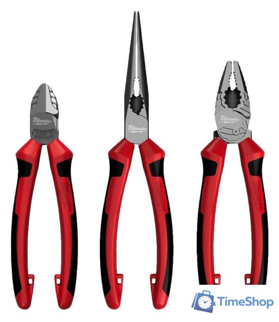 Набор пассатижей Milwaukee 4932492773 (3 предмета) - Изображение №1 — Интернет-магазин Time-Shop