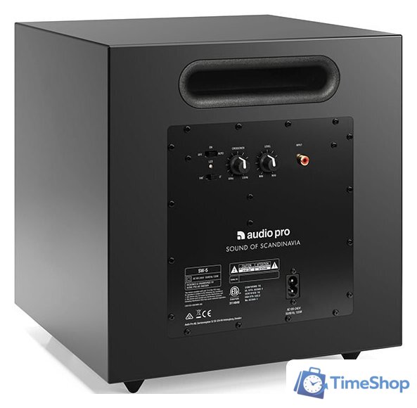 Проводной сабвуфер Audio Pro SW-5 (черный) - Изображение №5 — Интернет-магазин Time-Shop