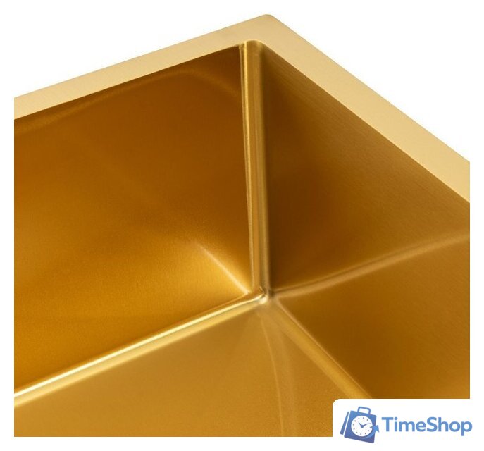 Кухонная мойка ARFEKA ECO AR 450*450 GOLD PVD NANO - Изображение №6 — Интернет-магазин Time-Shop