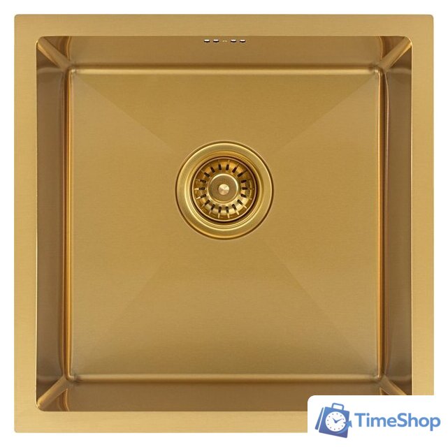 Кухонная мойка ARFEKA ECO AR 450*450 GOLD PVD NANO - Изображение №2 — Интернет-магазин Time-Shop