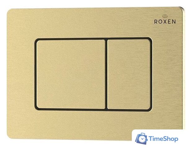 Панель смыва Roxen Steel 420280GB - Изображение №1 — Интернет-магазин Time-Shop
