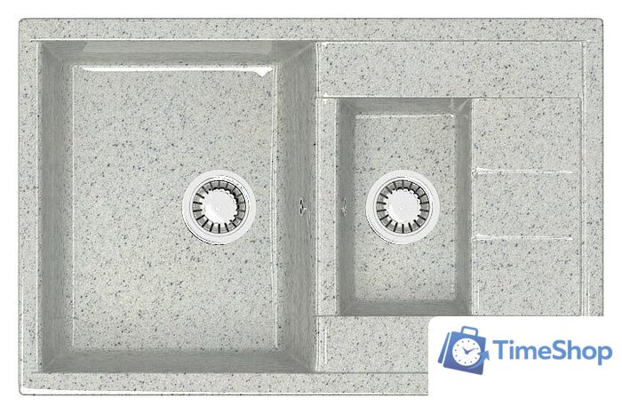 Кухонная мойка MARRBAXX Карельский камень модель 210/Q10 F210Q010 (серый/светло-серый) - Изображение №1 — Интернет-магазин Time-Shop