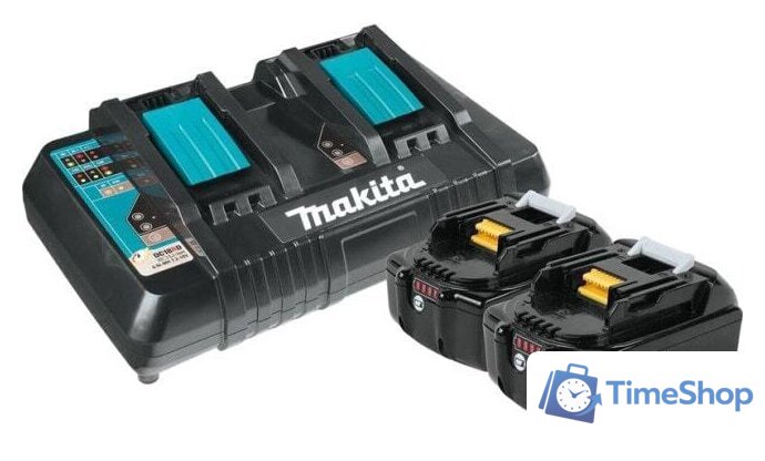 Аккумулятор с зарядным устройством Makita BL1850B + DC18RD 191L75-3 (18В/5 Ah + 7.2-18В) - Изображение №1 — Интернет-магазин Time-Shop