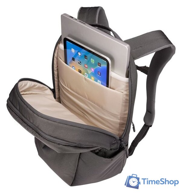 Городской рюкзак Thule Subterra 2 21L TSLB415VG (vetiver gray) - Изображение №3 — Интернет-магазин Time-Shop