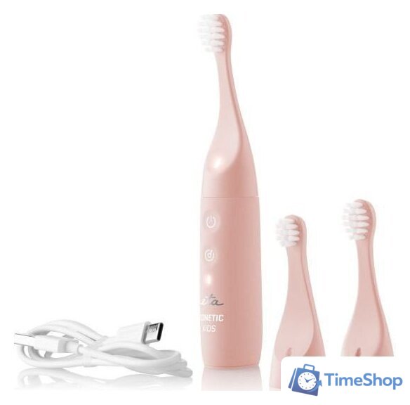 Электрическая зубная щетка ETA Sonetic Kids II pink ETA171090000 - Изображение №7 — Интернет-магазин Time-Shop