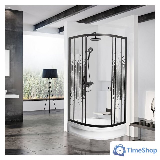 Душевой уголок Мономах ДУ 90/180 МЗ BL - Изображение №5 — Интернет-магазин Time-Shop
