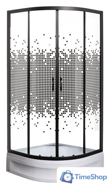 Душевой уголок Мономах ДУ 90/180 МЗ BL - Изображение №2 — Интернет-магазин Time-Shop