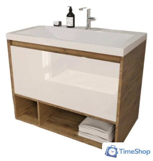  Эстет Тумба с умывальником Monaco Wood ФР-00010683 - Изображение №1 — Интернет-магазин Time-Shop