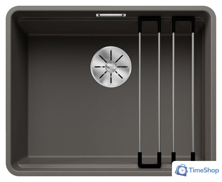 Кухонная мойка Blanco Etagon 500-F 527257 (вулканический серый) - Изображение №1 — Интернет-магазин Time-Shop