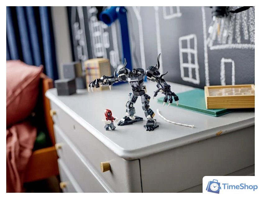 Конструктор LEGO Marvel Spiderman 76276 Venom Mech Armor vs. Miles Morales - Изображение №8 — Интернет-магазин Time-Shop