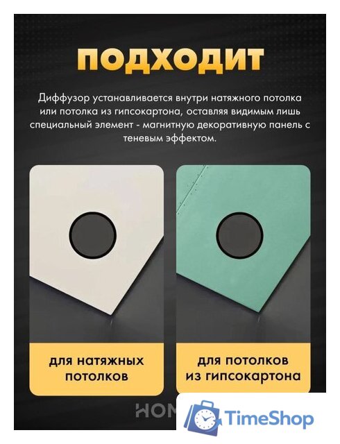 Вентиляционная решетка HOMY AIR круглый A125BRT d200 (черная) - Изображение №8 — Интернет-магазин Time-Shop