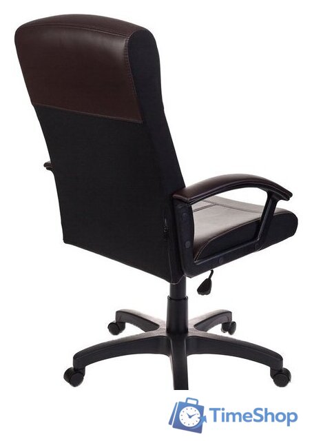Офисное кресло Бюрократ DOMINUS-BR (коричневый) - Изображение №4 — Интернет-магазин Time-Shop