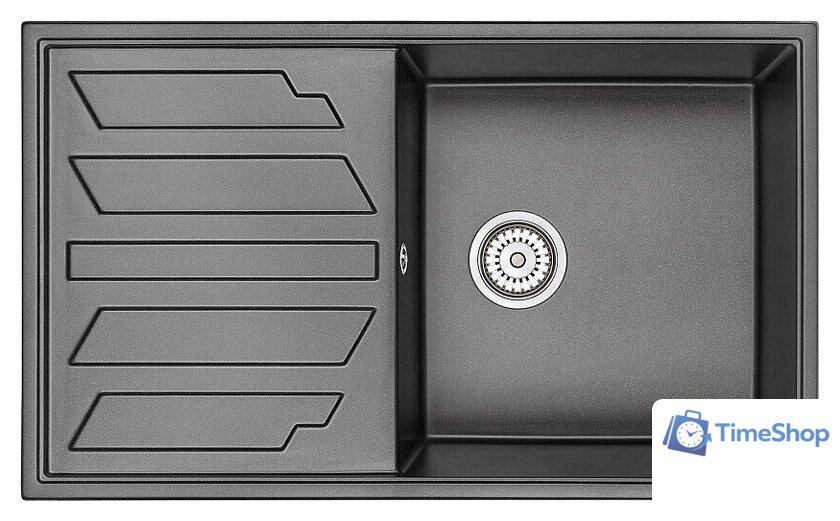 Кухонная мойка Granula GR-8601 (черный) - Изображение №1 — Интернет-магазин Time-Shop