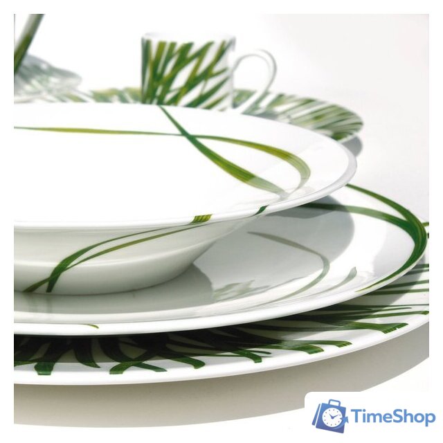 Блюдо Taitu Life In Green 12-13-6 - Изображение №2 — Интернет-магазин Time-Shop