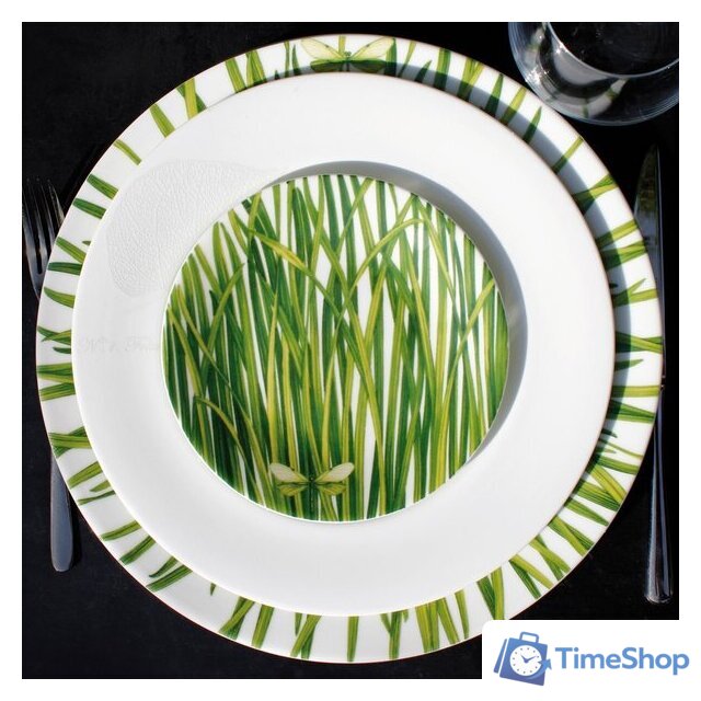 Блюдо Taitu Life In Green 12-13-6 - Изображение №7 — Интернет-магазин Time-Shop