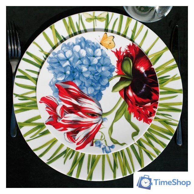 Блюдо Taitu Life In Green 12-13-6 - Изображение №6 — Интернет-магазин Time-Shop