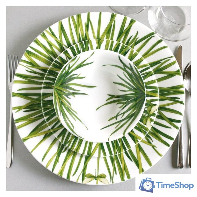 Блюдо Taitu Life In Green 12-13-6 - Изображение №5 — Интернет-магазин Time-Shop